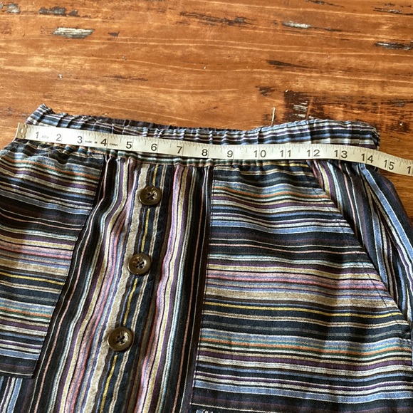 EUC Mododoc Stripes Skirt - Picture 9 of 10